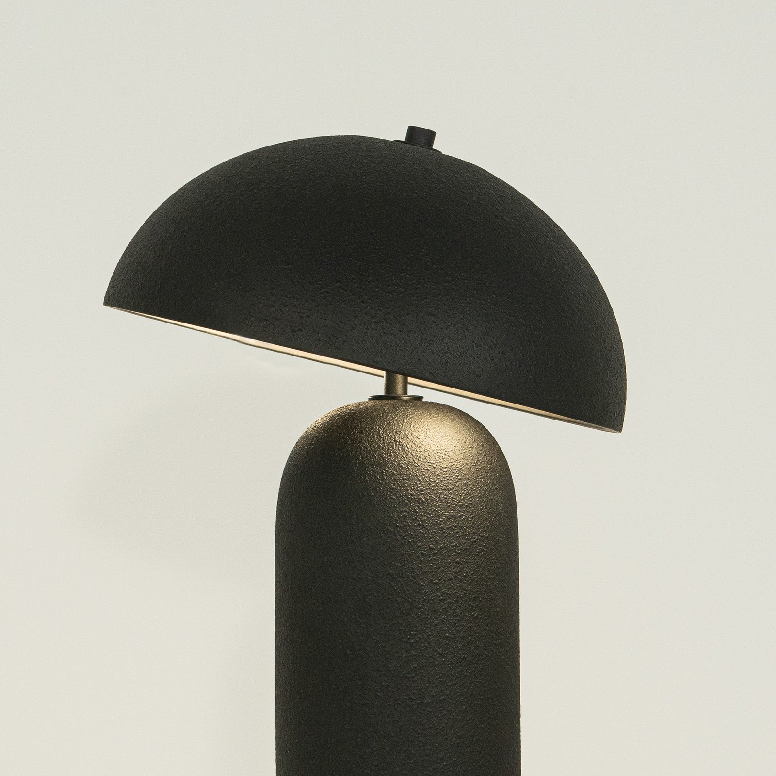 Lampe à poser 23006, noir, céramique, hauteur 48 cm, E27