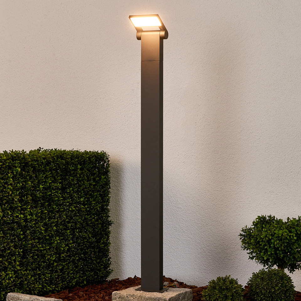 Lucande Marius LED Trädgårdslampa H100, svart från Lucande
