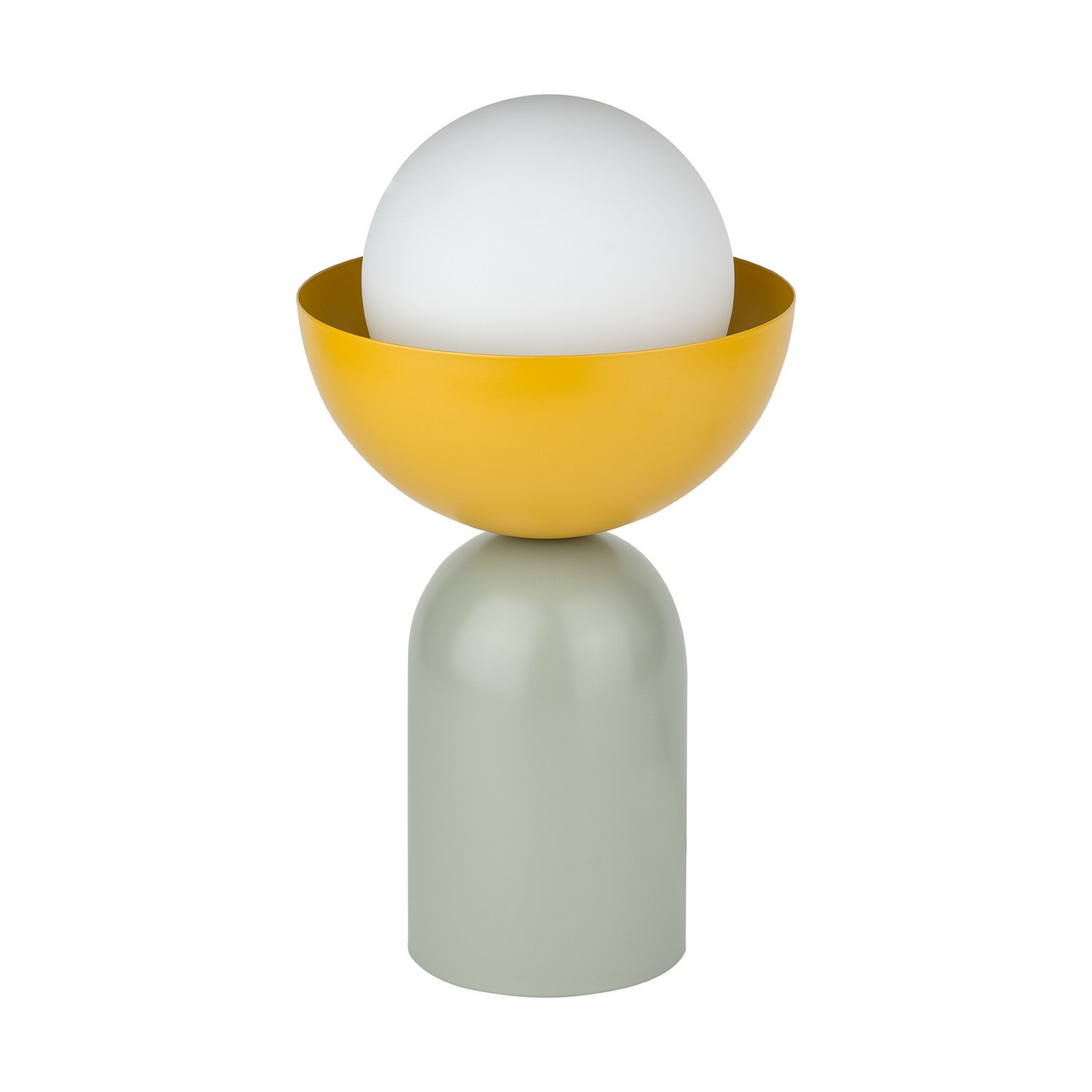 OSRAM bordlampe Decor Bowl, grønn/gul, stål, E14
