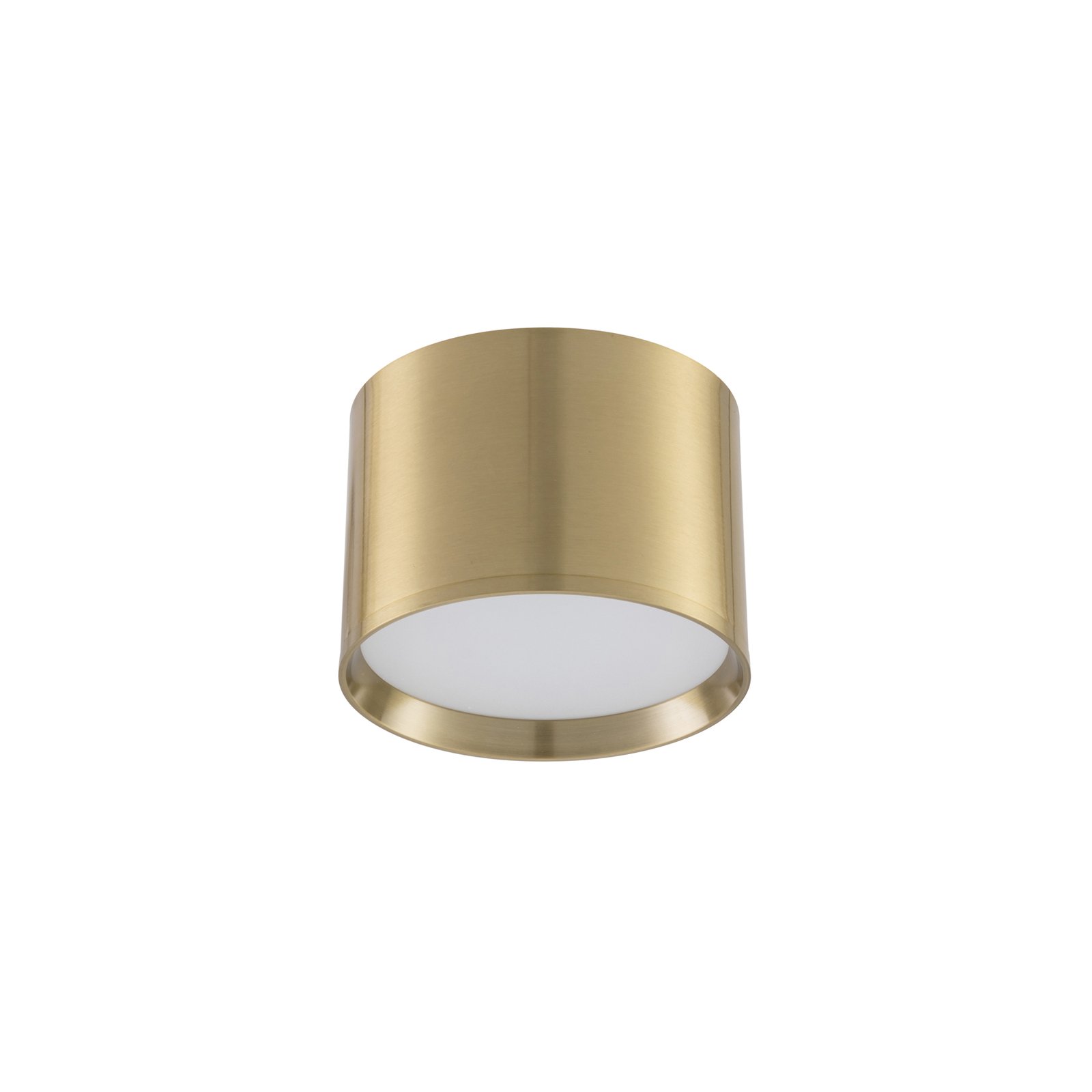 Lindby LED spot Nivoria, Ø 12 cm, goudkleurig, aluminium