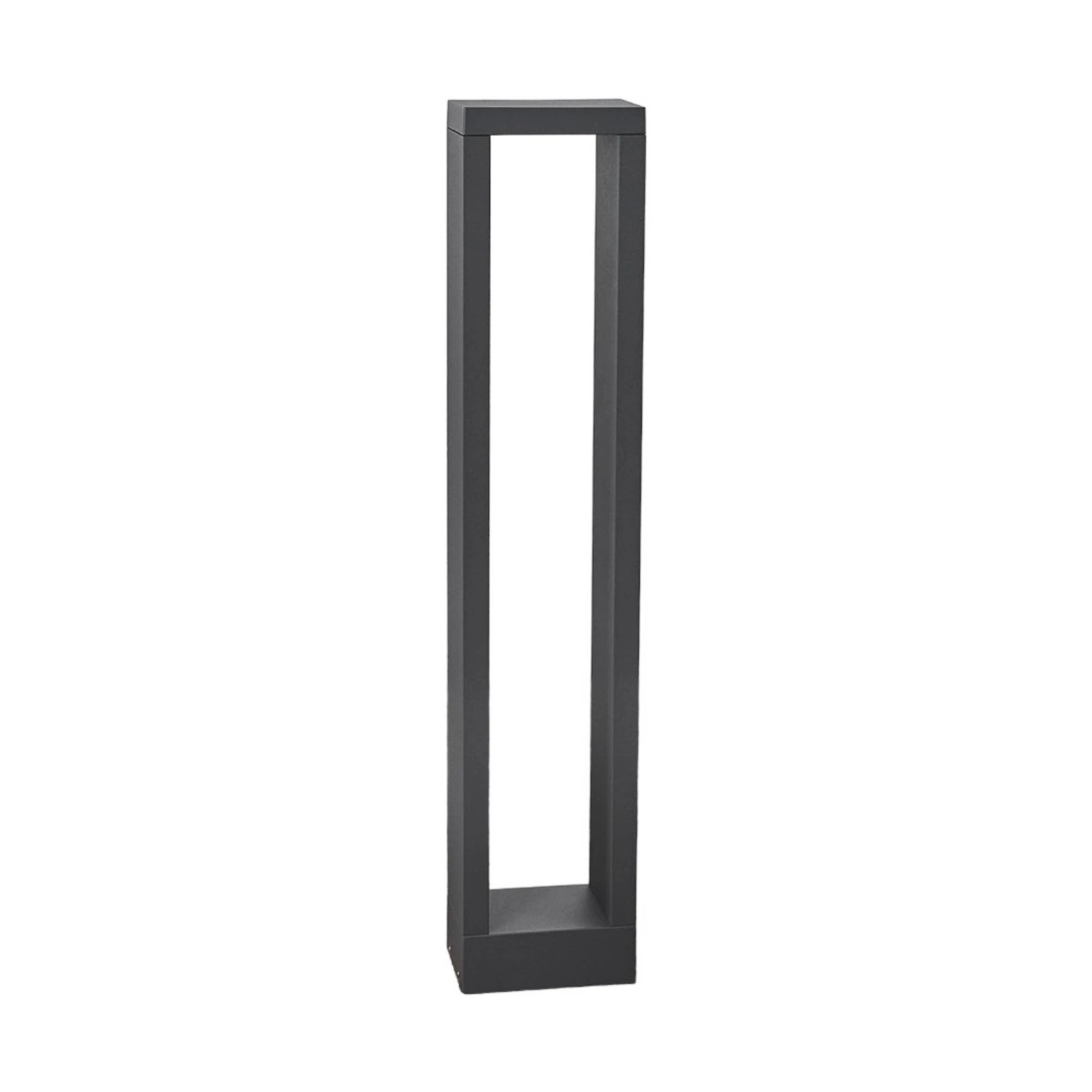 Lucande Candeeiro de caminho LED Jupp, 60 cm, antracite, metal, IP54