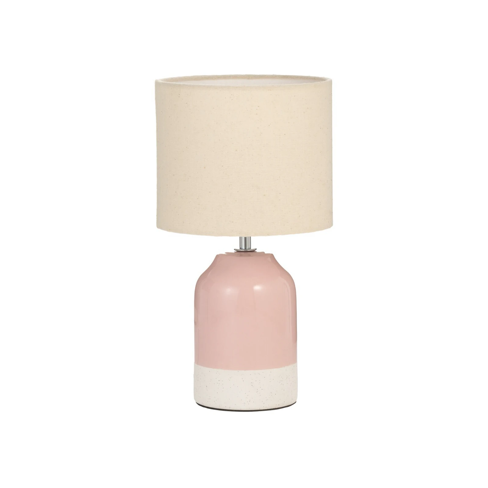 Pauleen Sandy Glow tafellamp, crème/roze