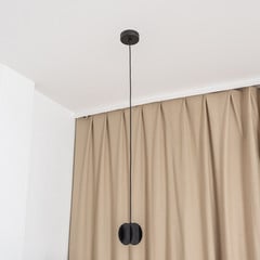 GAMBIT rippvalgusti, must, Ø 10 cm, metall, GU10 LED