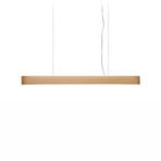 LZF I-Club Slim LED pendant light 120 cm beech