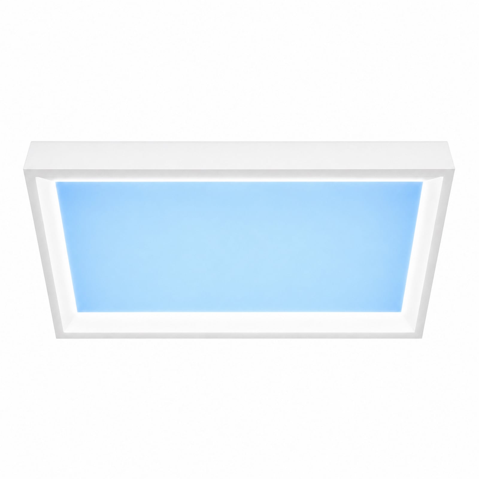 Lucande plafondlamp Sky met daglicht-effect, 90x60