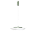LED-Hängelampe Khan, grün, Ø 48 cm, Metall, CCT