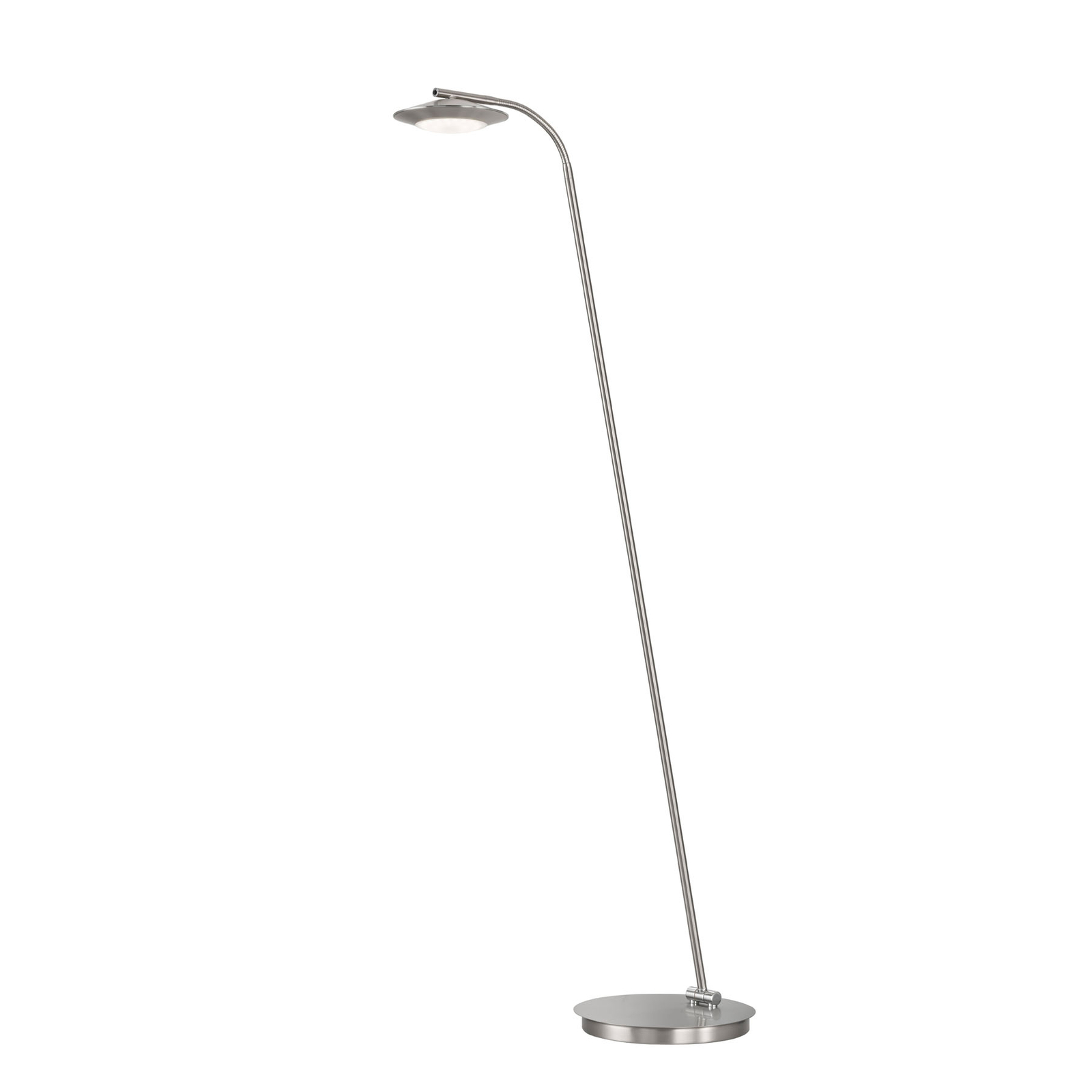 Fischer & Honsel Z-Beta LED floor lamp ZigBee remote, touch, for Living / Dining Room, metal, acrylic, 5.5 W, energy efficiency: A+, H: 140 cm