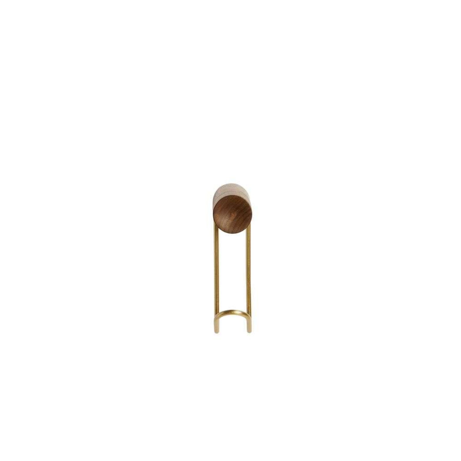 Around Colgador de Pared Small Walnut/Brass - Woud