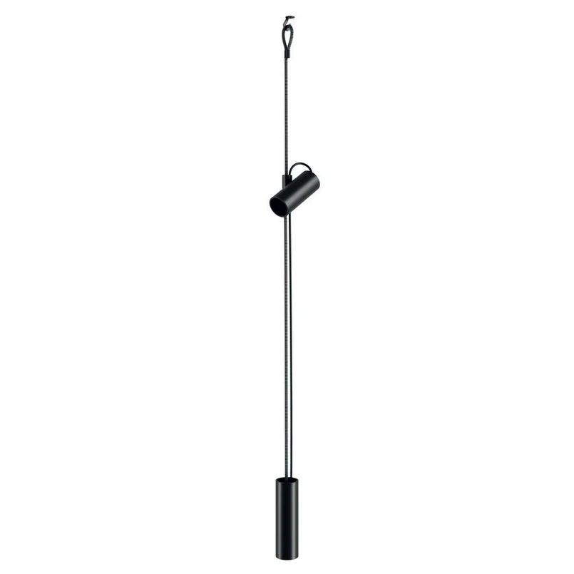 Lodes – Cima Pendelleuchte/Stehleuchte Matt Black/Silver
