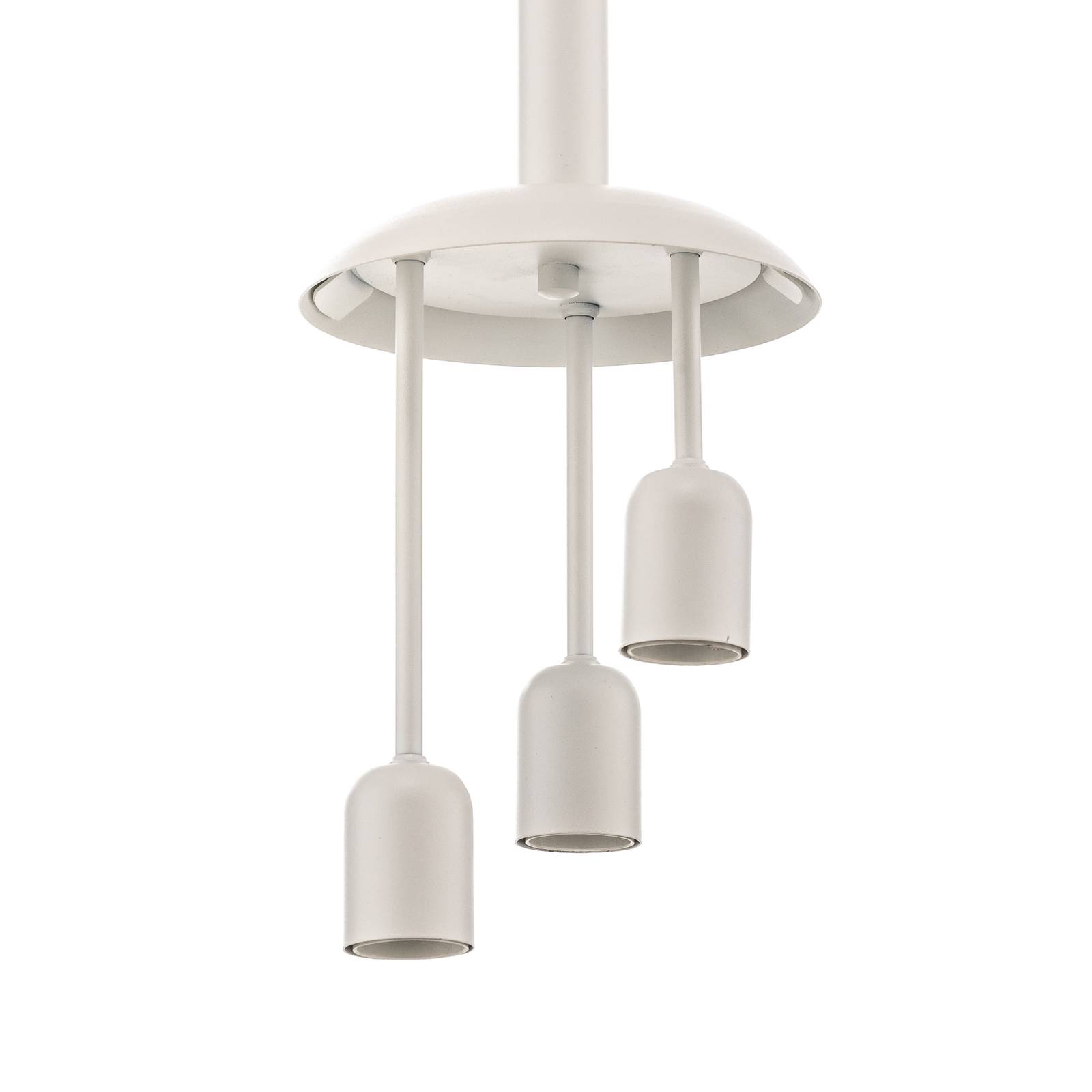 Suspension Bosso 1 lampe blanche 40 cm