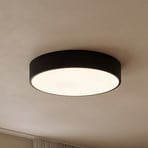 Taklampa Cleo, Ø 40 cm, IP20, svart, metall, E27