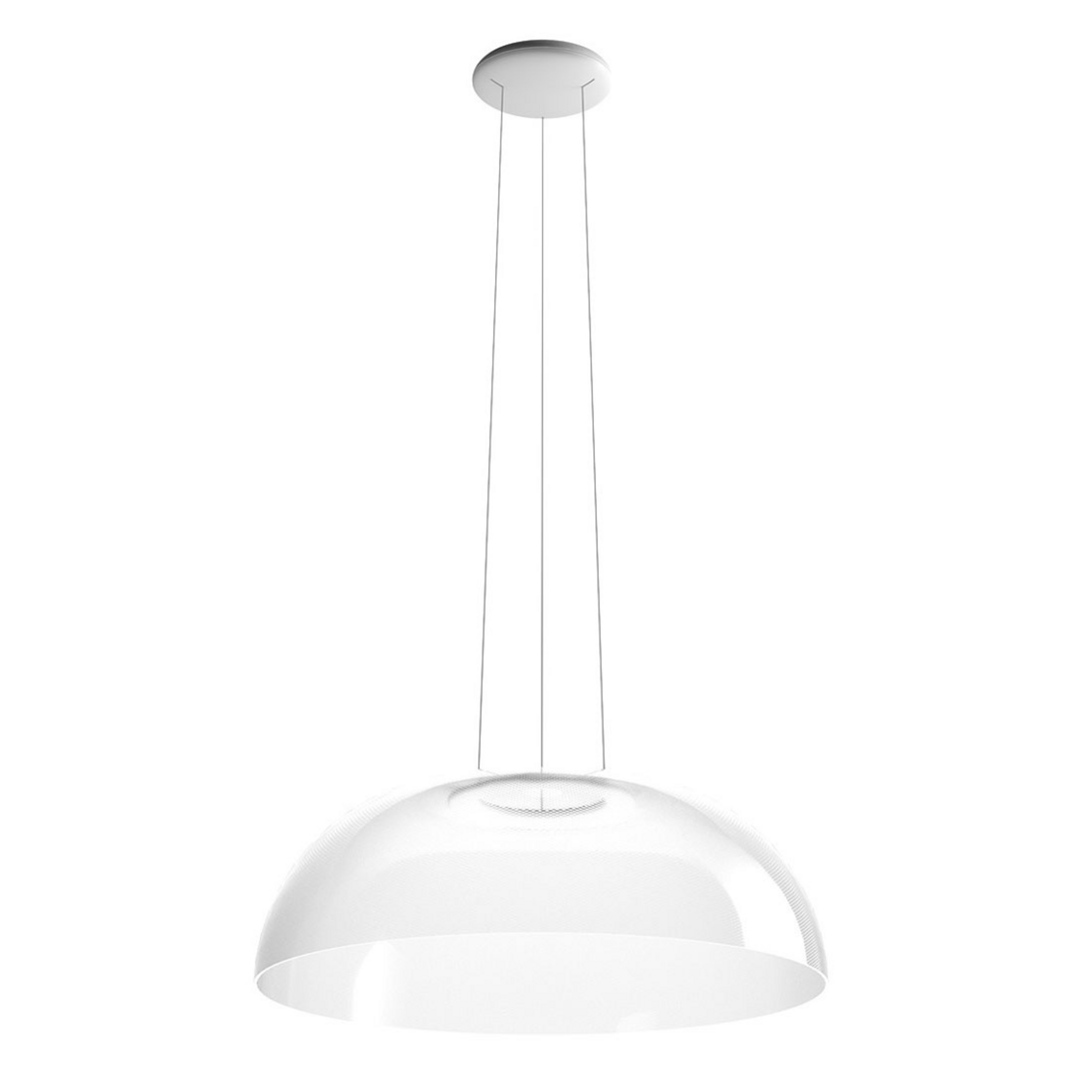 Závěsné světlo Demì LED, Ø 70 cm, stmívatelné pomocí DALI - Stilnovo