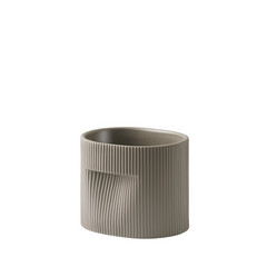 Ridge Jardinière H15 Taupe - Muuto