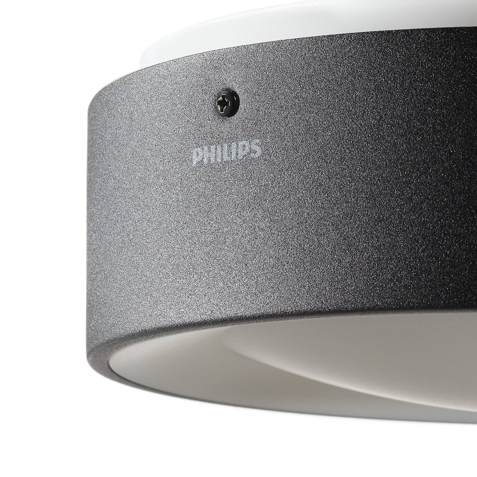 Philips Hue WACA Daylo kinkiet zewnętrzny czarny