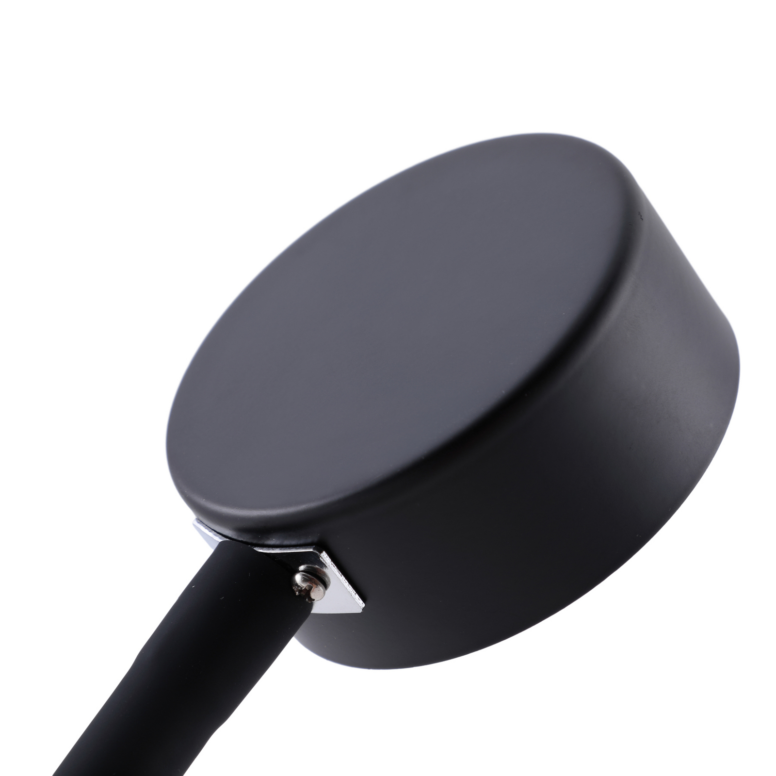 Lindby screw-clamp lamp Jyla, matt black, GX53, flexible arm