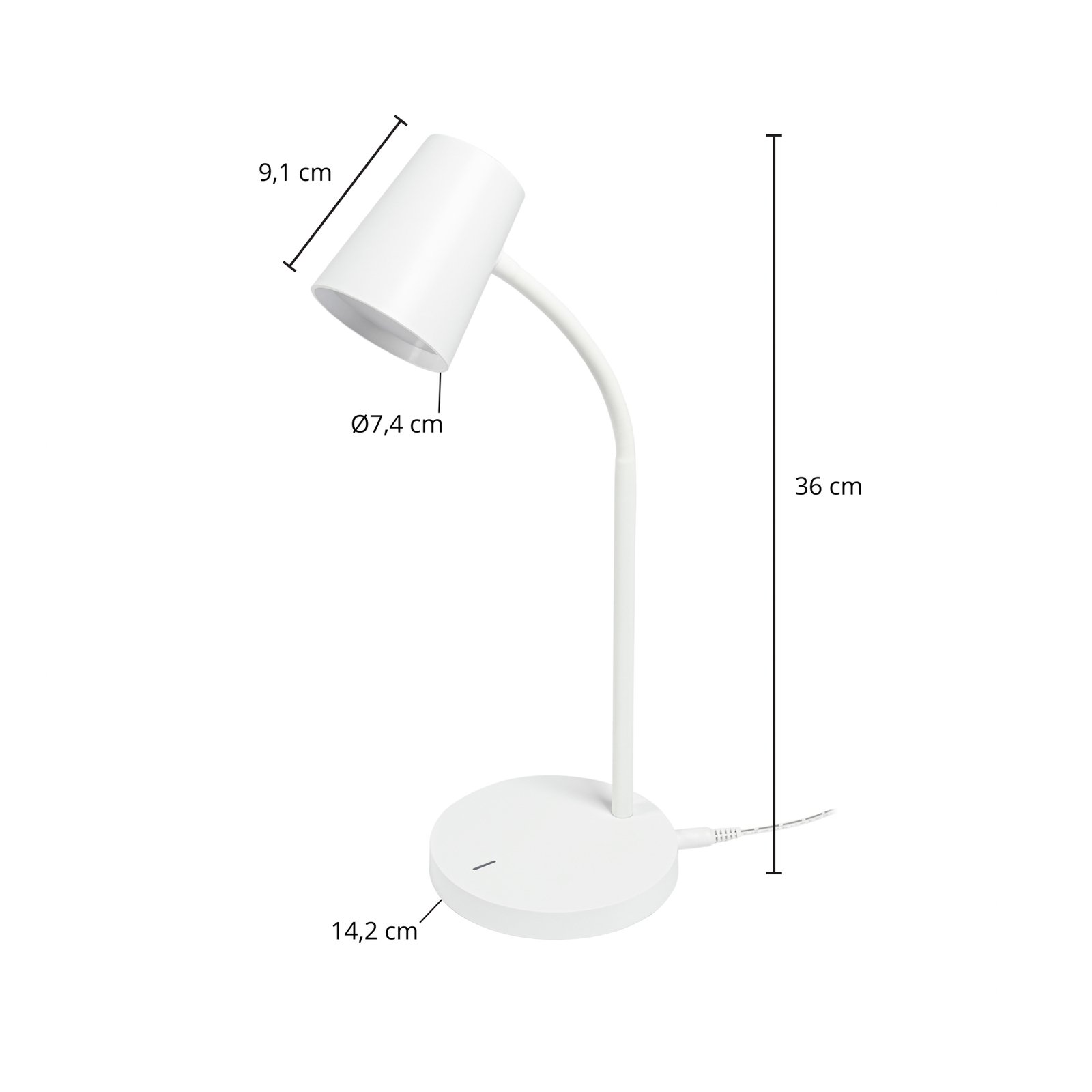 Ailina LED Bordslampa White - Lindby