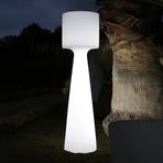 Stojací lampa Newgarden Grace LED IP65 bílá, 170 cm
