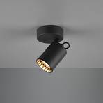 Pago wall spotlight, one-bulb, black