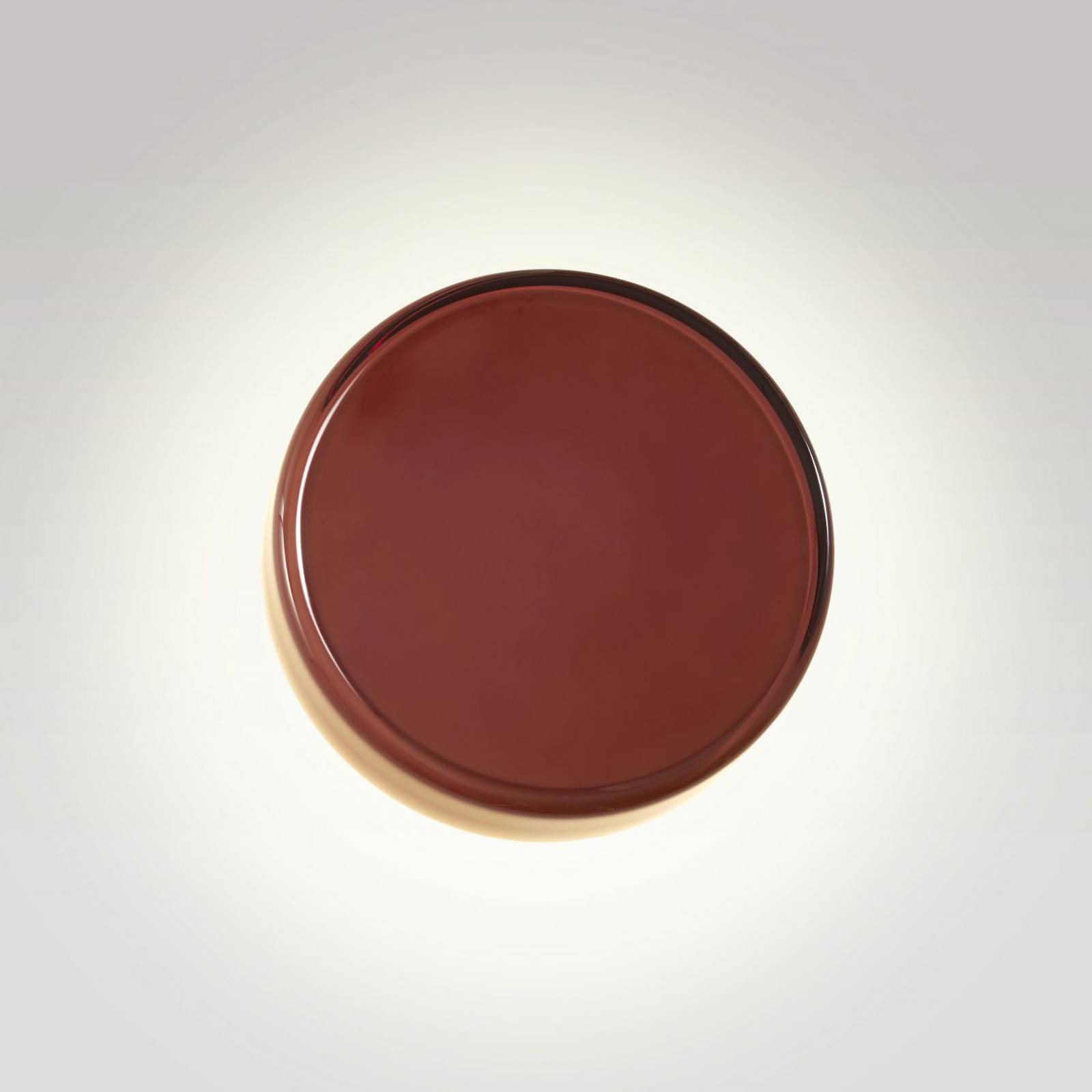 Kinkiet LED MARSET Caramel, brązowy, Ø 28 cm, TRIAC, szkło