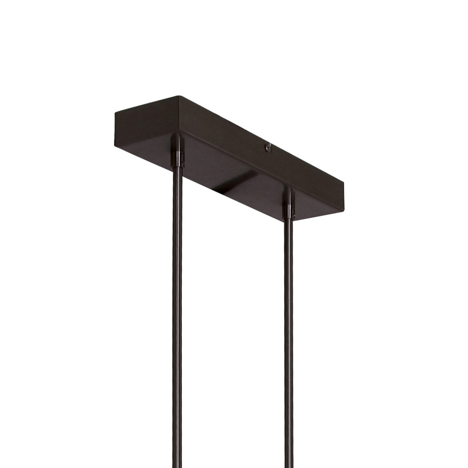 LED pendant light Zelena, black, length 122cm, metal, CCT