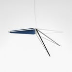 Artemide Flexia LED pendant light, blue