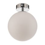 Maviris Ceiling Lamp Ø18 Chrome/Opal - Arcchio