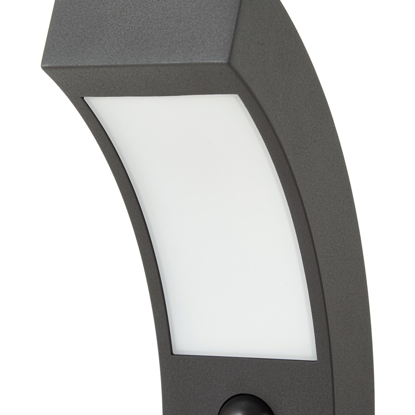 Lennik Außen Gartenleuchte w/Sensor Graphite - Lucande