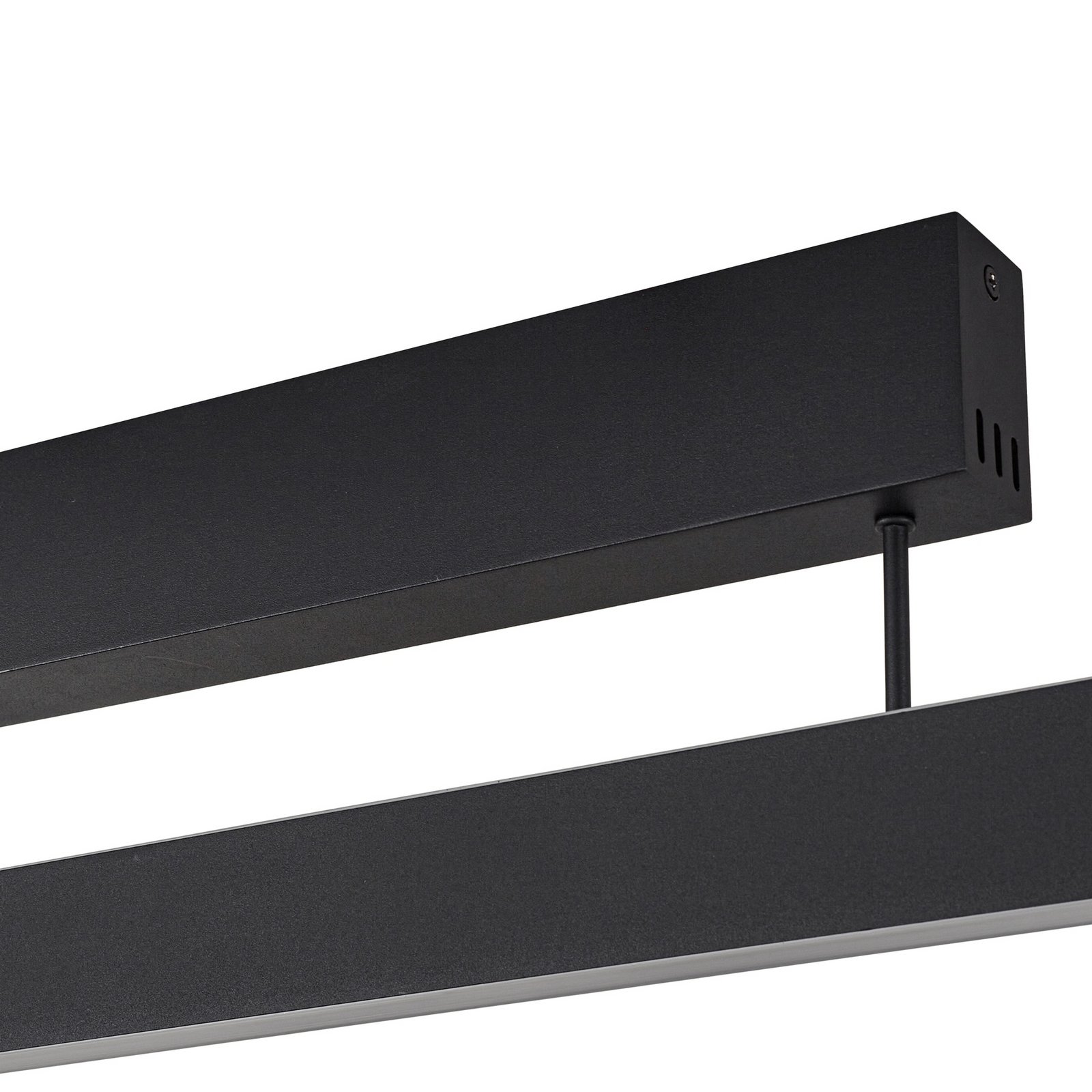 Mylosh Smart LED-kattovalaisin, CCT, Tuya, musta - Lucande