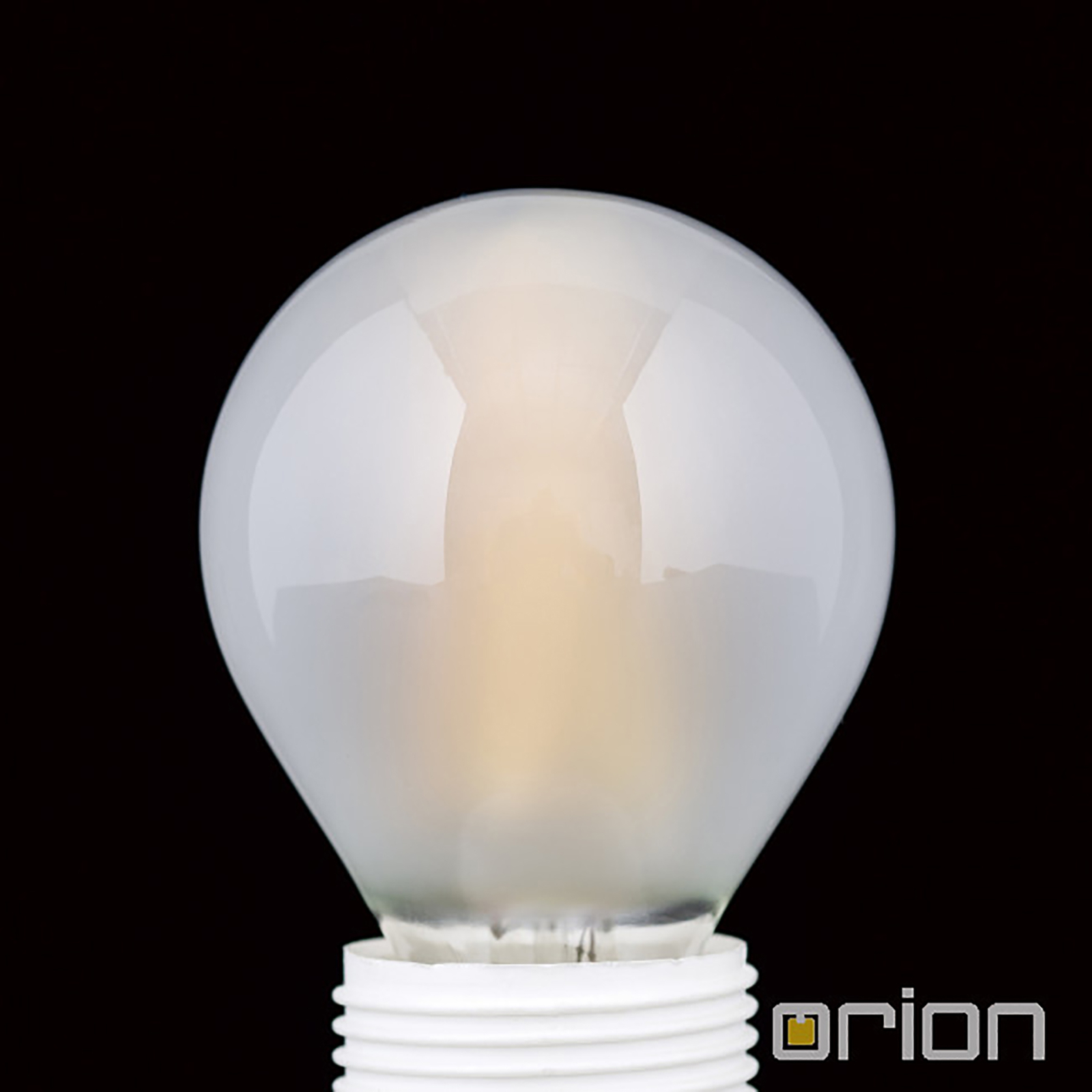 Golf ball LED bulb E14 4.5 W matt 2,700 K dimmable