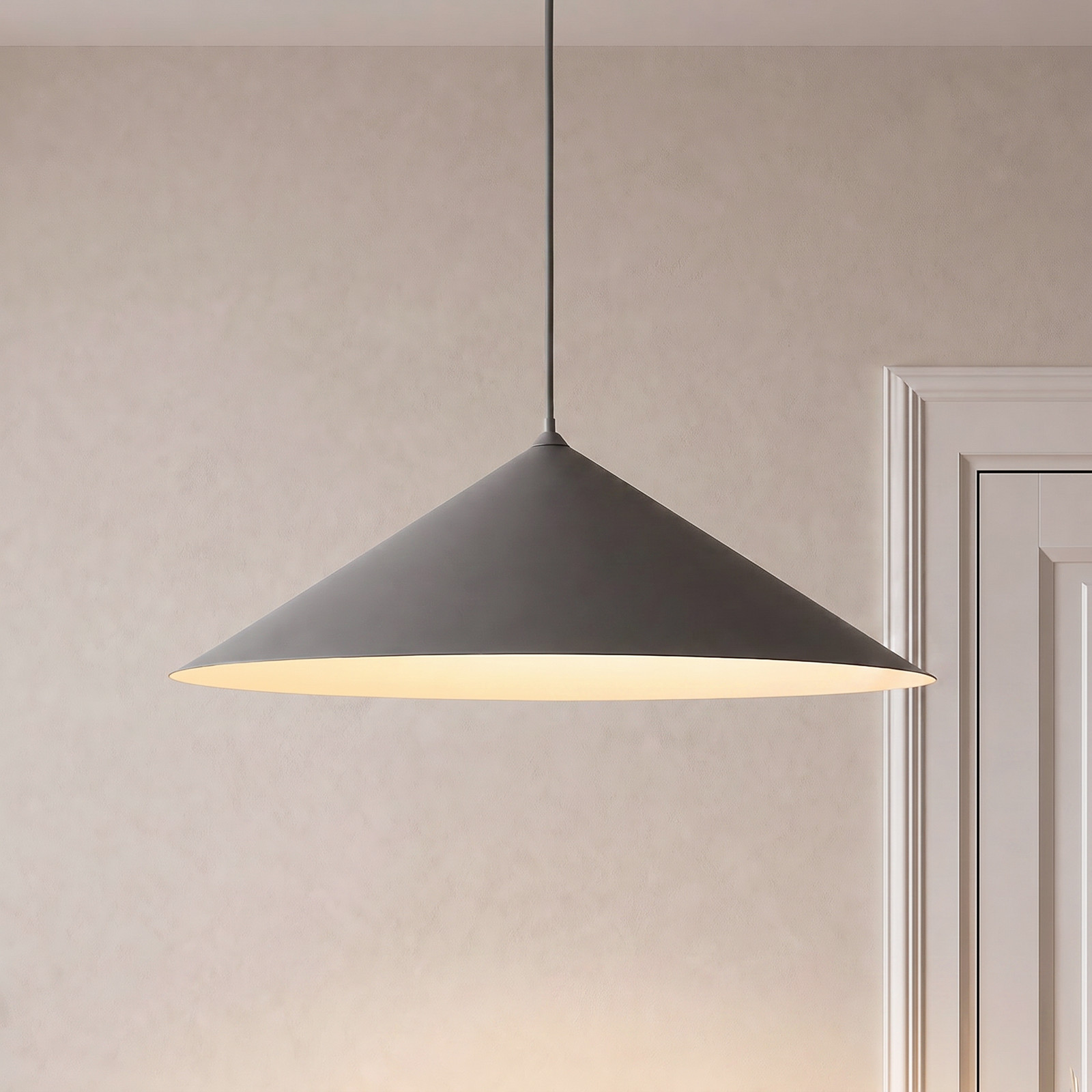 TK Lighting Lampă suspendată Lume XL maro metal Ø 49 cm GX53 - Camera de zi / sufragerie - Modern