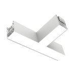 Module d'angle SLC LED Click T, CA, raccordement central, blanc