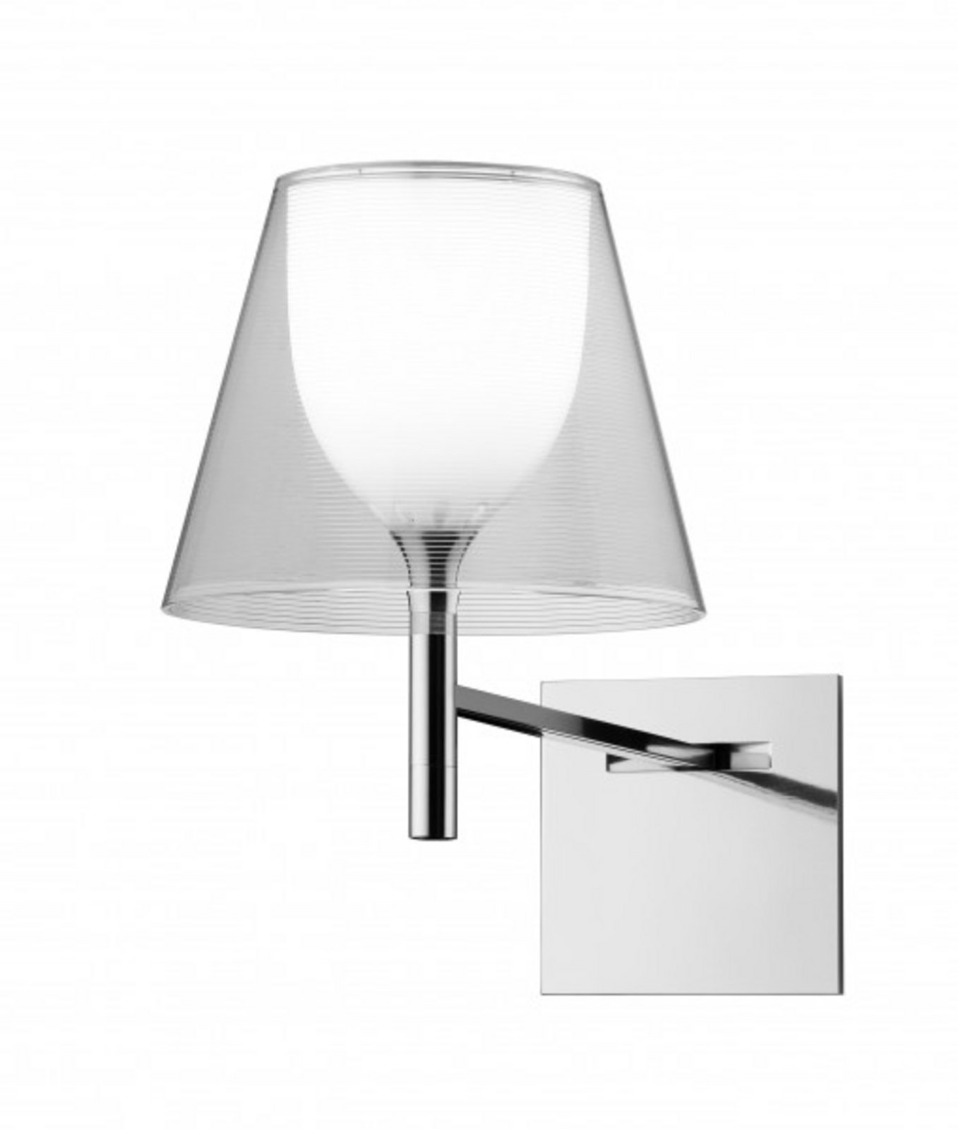 KTribe W Wandleuchte Transparent - Flos