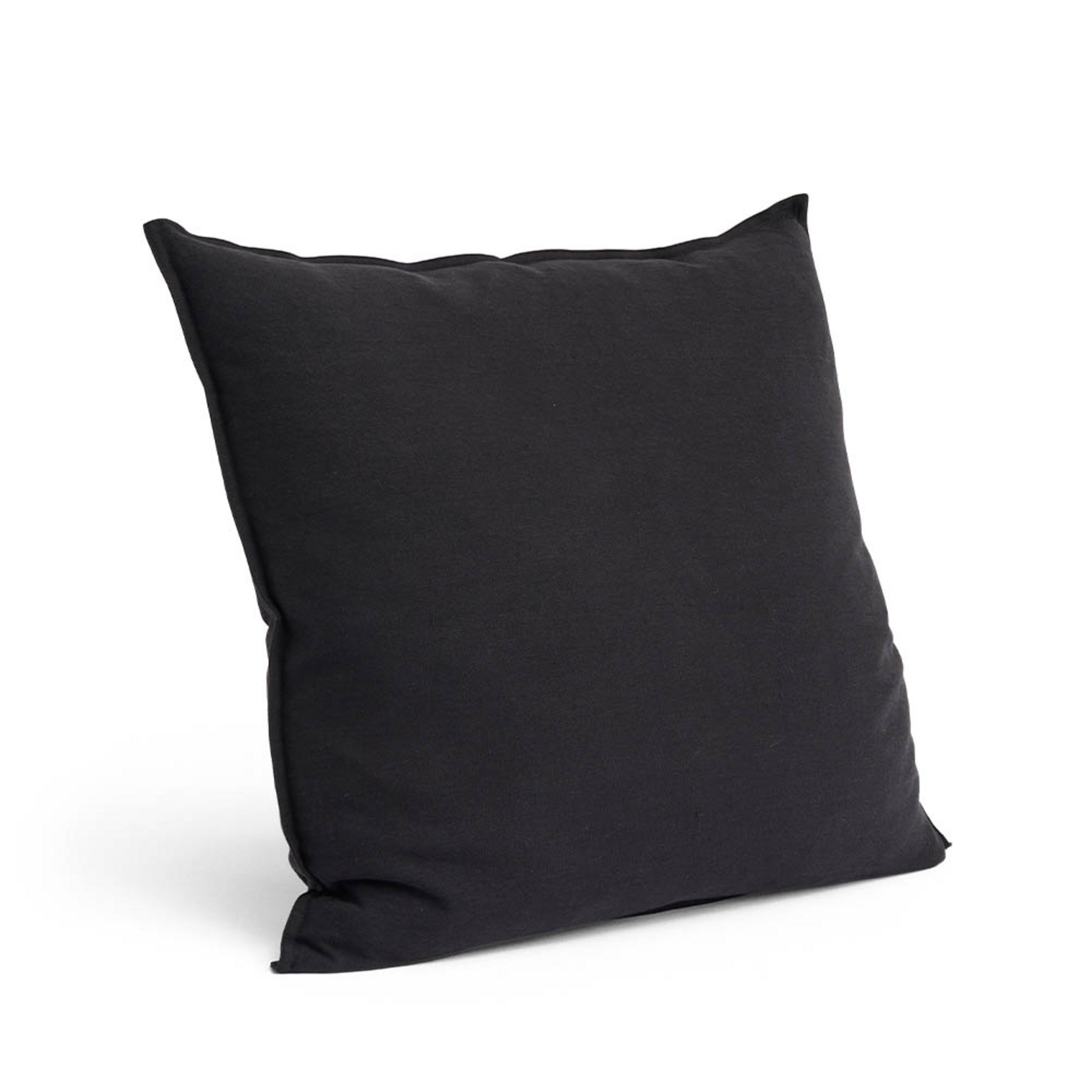 Linen Kissen 60x60 Blau/Schwarz - Hay