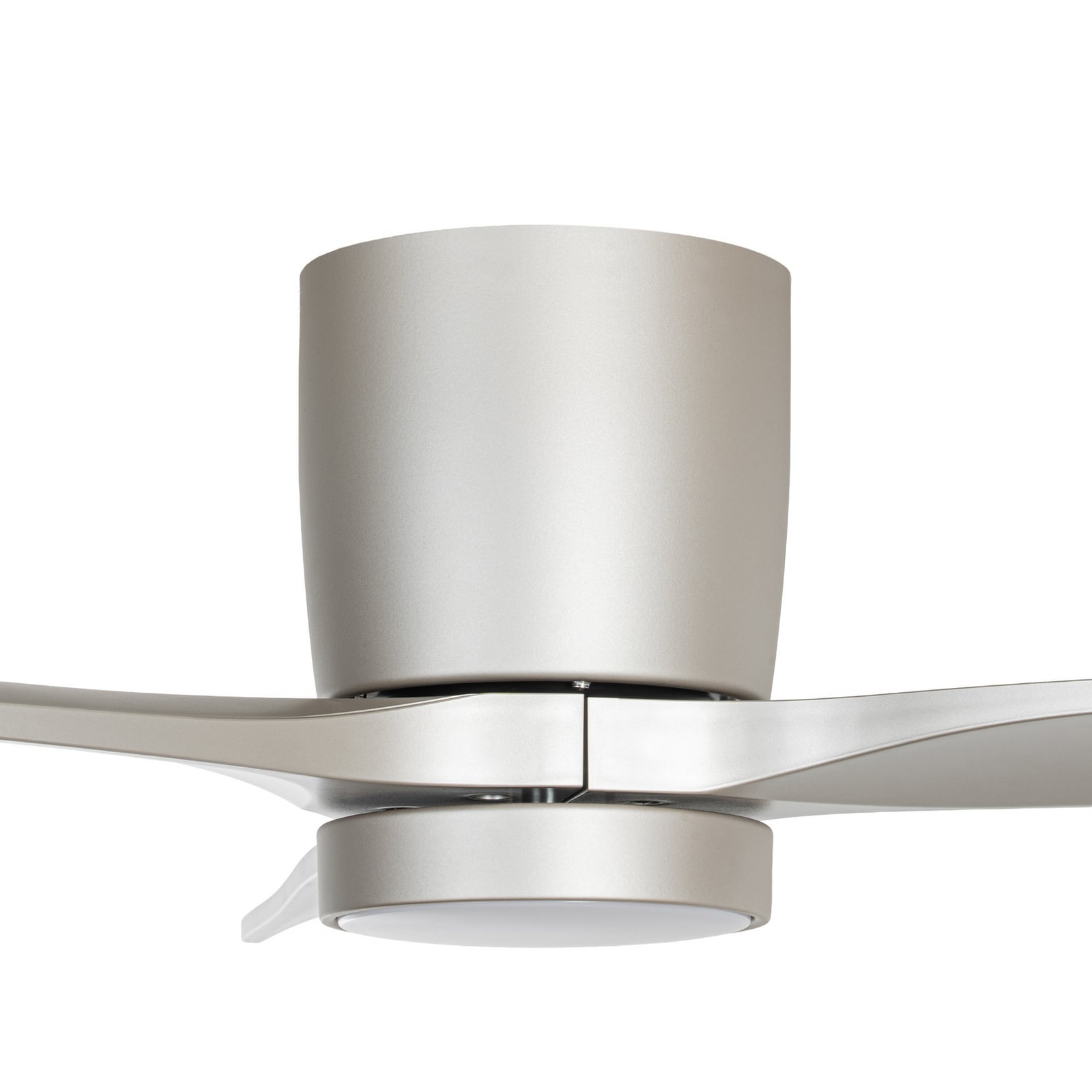 Lucande LED-Deckenventilator Sorin, aluminium, CCT, IP44