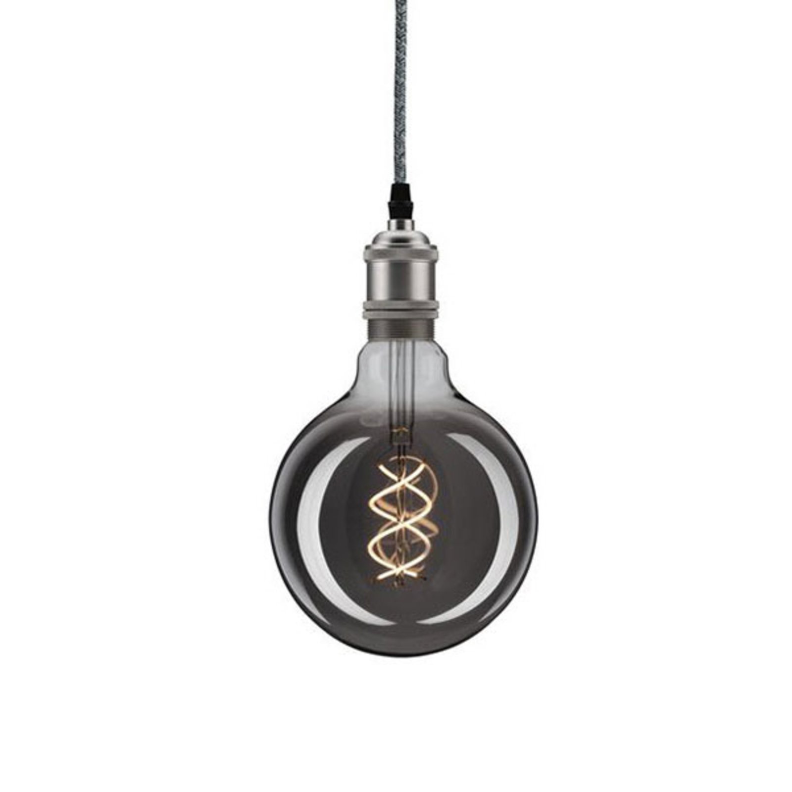 Paulmann Neordic Eldar pendant with plug grey