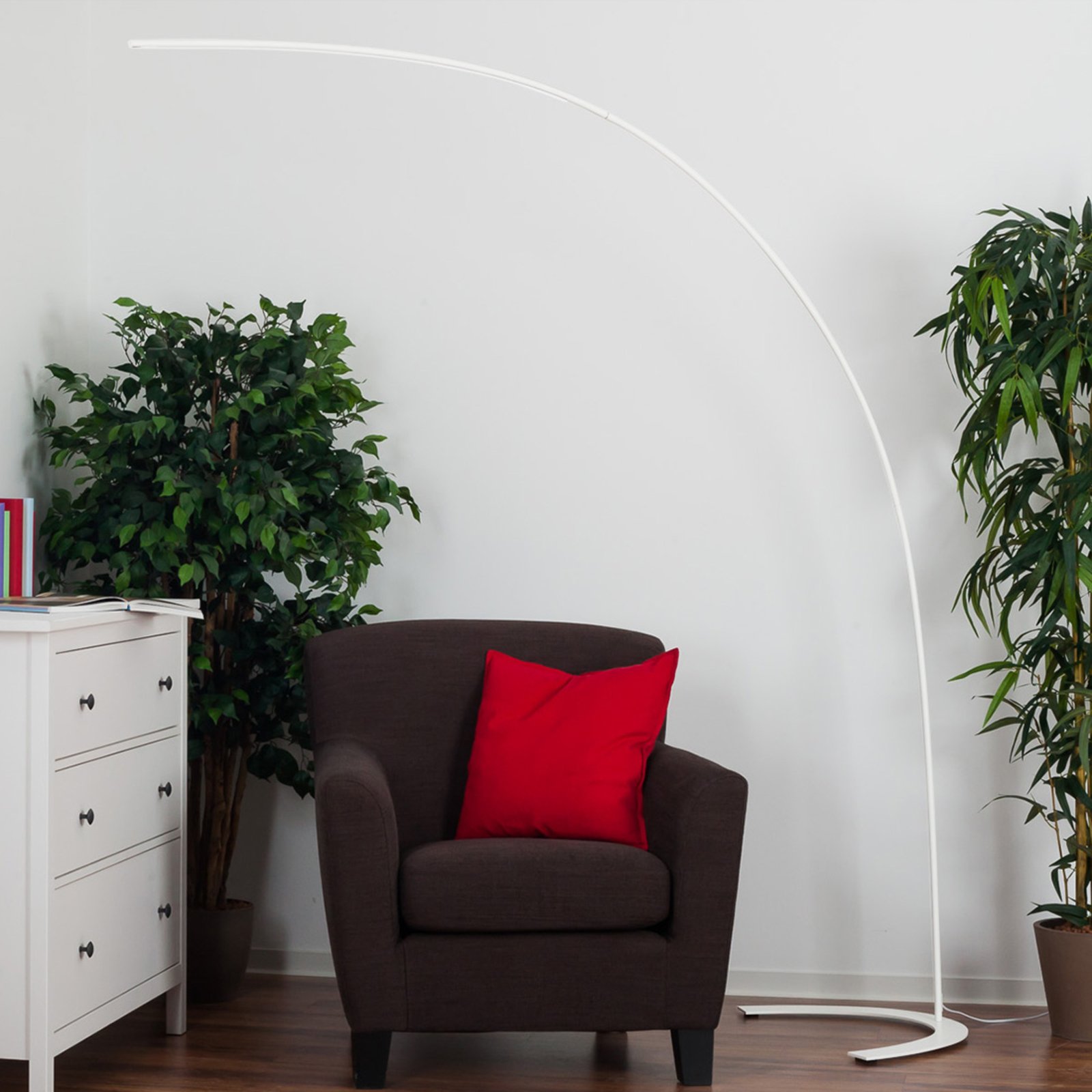 Danua LED Vloerlamp White - Lindby