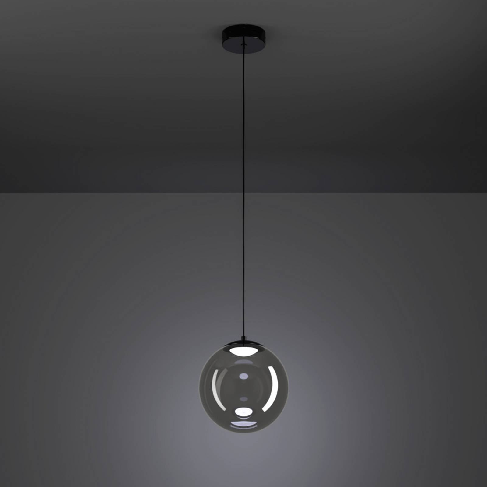 Żyrandol LED „Stars of Light” ANORIAS, czarna, Ø 25 cm, CCT