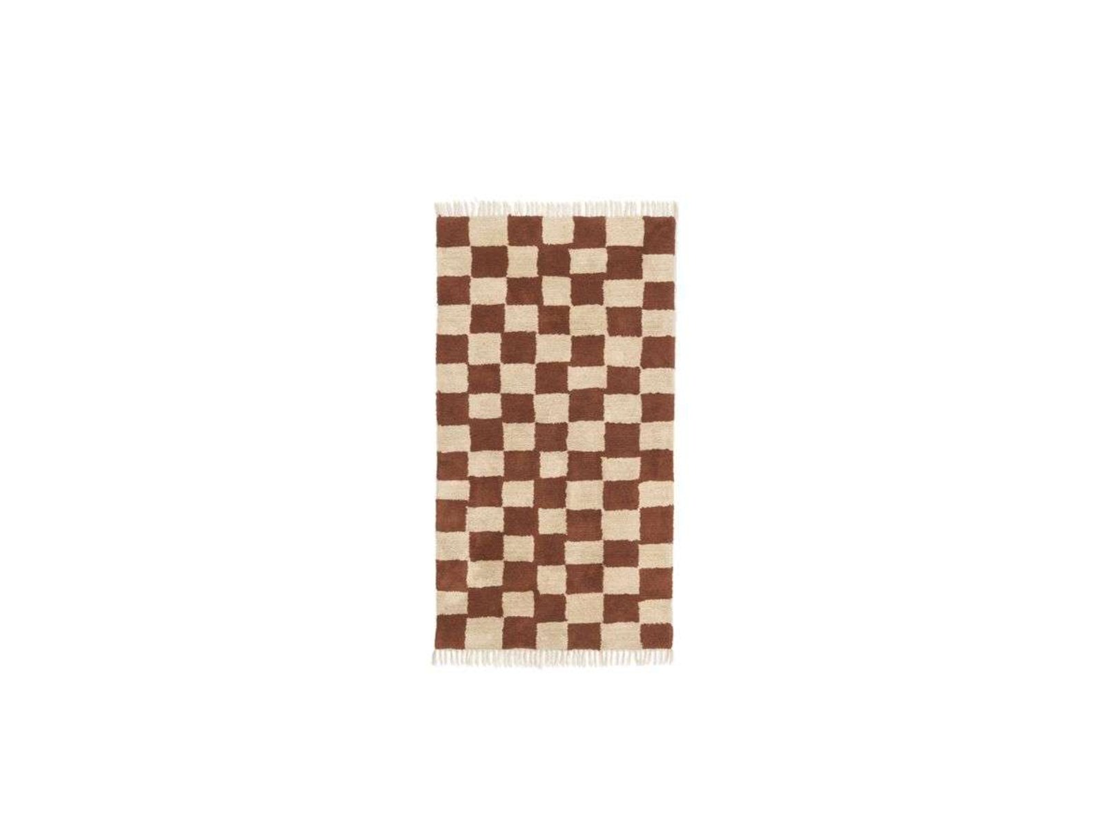 Mara Washable Rug Rust/Warm Sand - Ferm Living