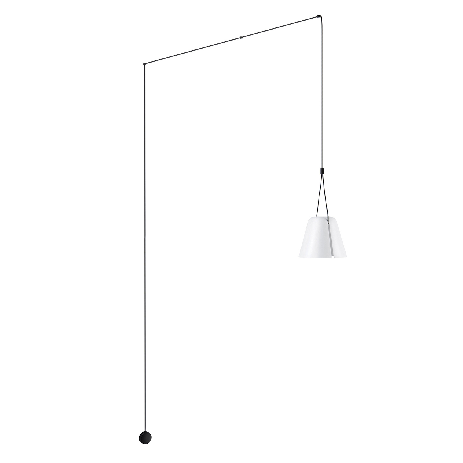 LEDS-C4 Attic pendant light conical decentralised