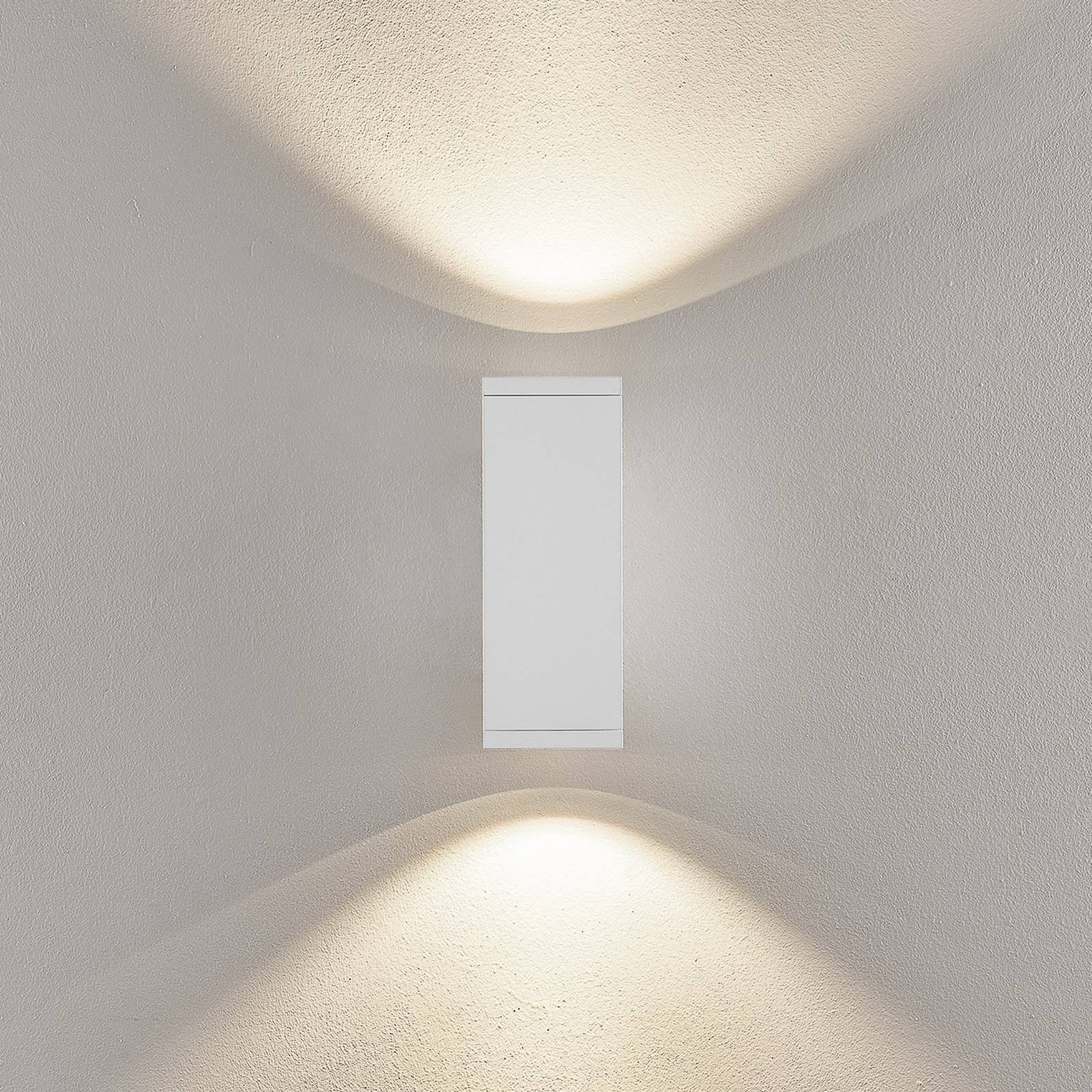 LED-Außenwandlampe ShoreLine Pro Square up/down, weiß günstig online kaufen