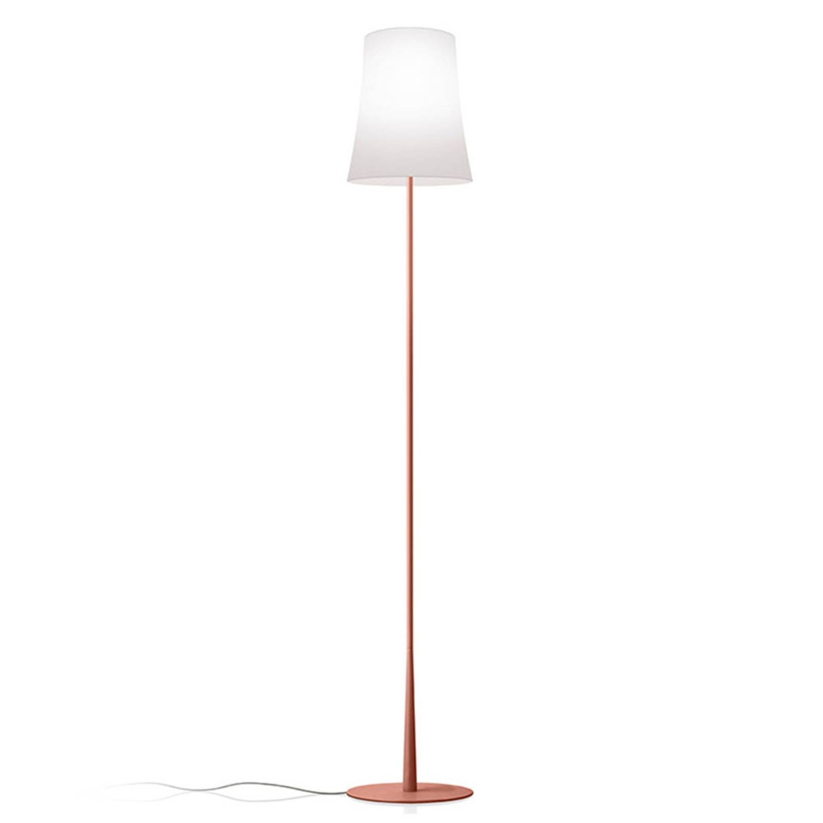 Foscarini Birdie Easy Stehleuchte ziegelrot