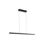 Lucande LED-Hängeleuchte Pendolo, schwarz, Aluminium, 120 cm