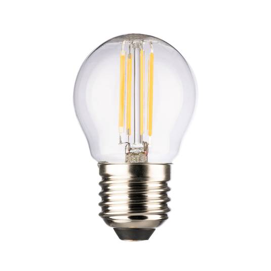 Kvapková LED žiarovka E27 4 W 2 700K filament číra