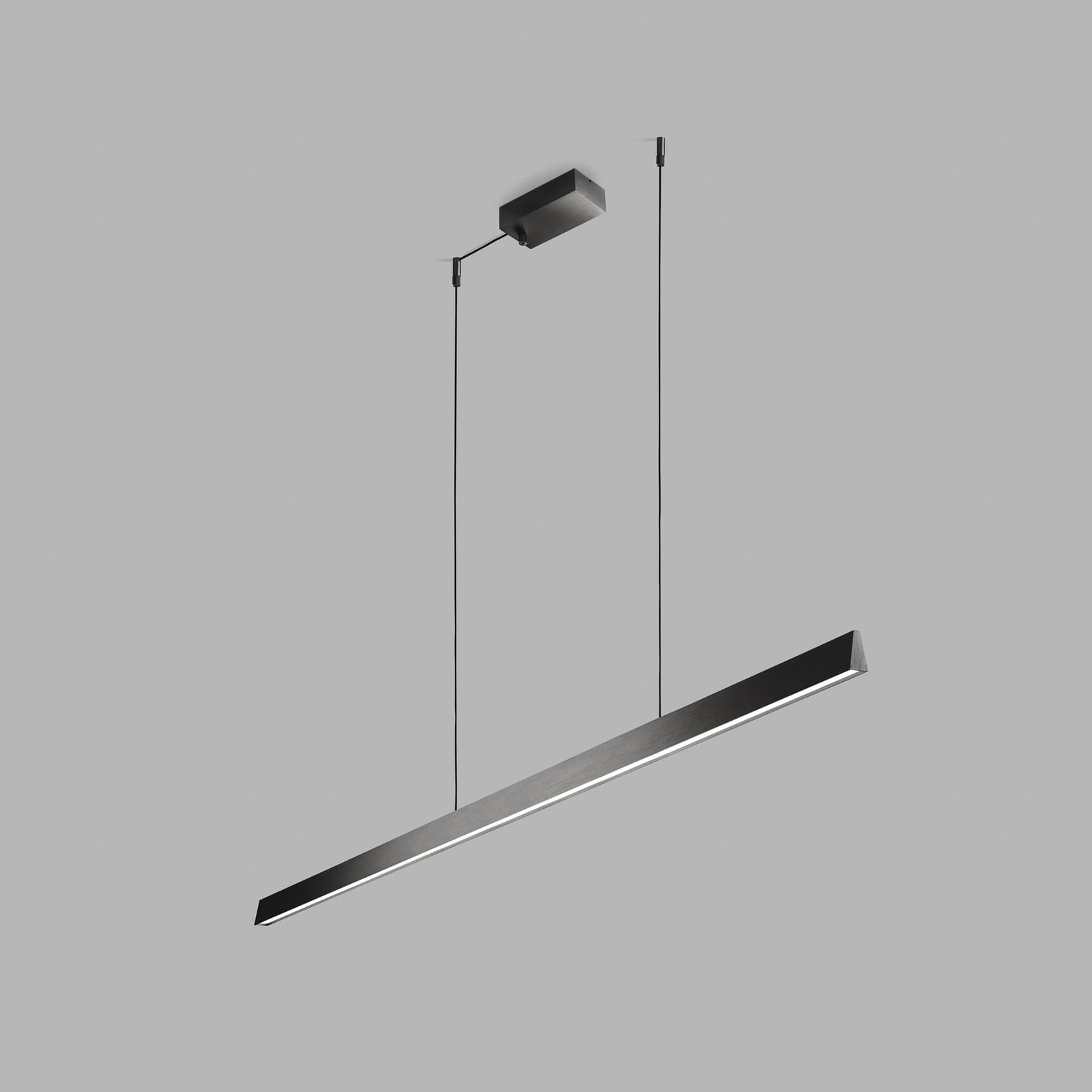Edge Linear S1500 LED-hængelampe, sort, CCT LIGHT-POINT - Kontor / arbejdsværelse - Design - Aluminium - Med flere lyskilder