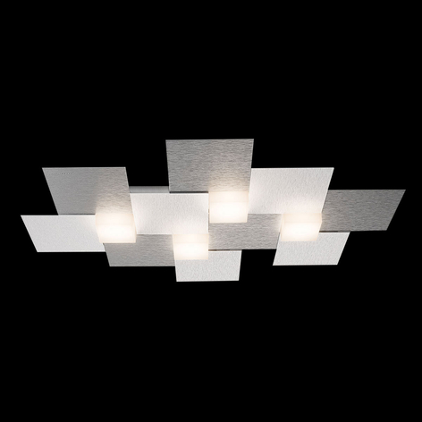 GROSSMANN Creo plafoniera LED 4 luci 55 x 38,5 cm