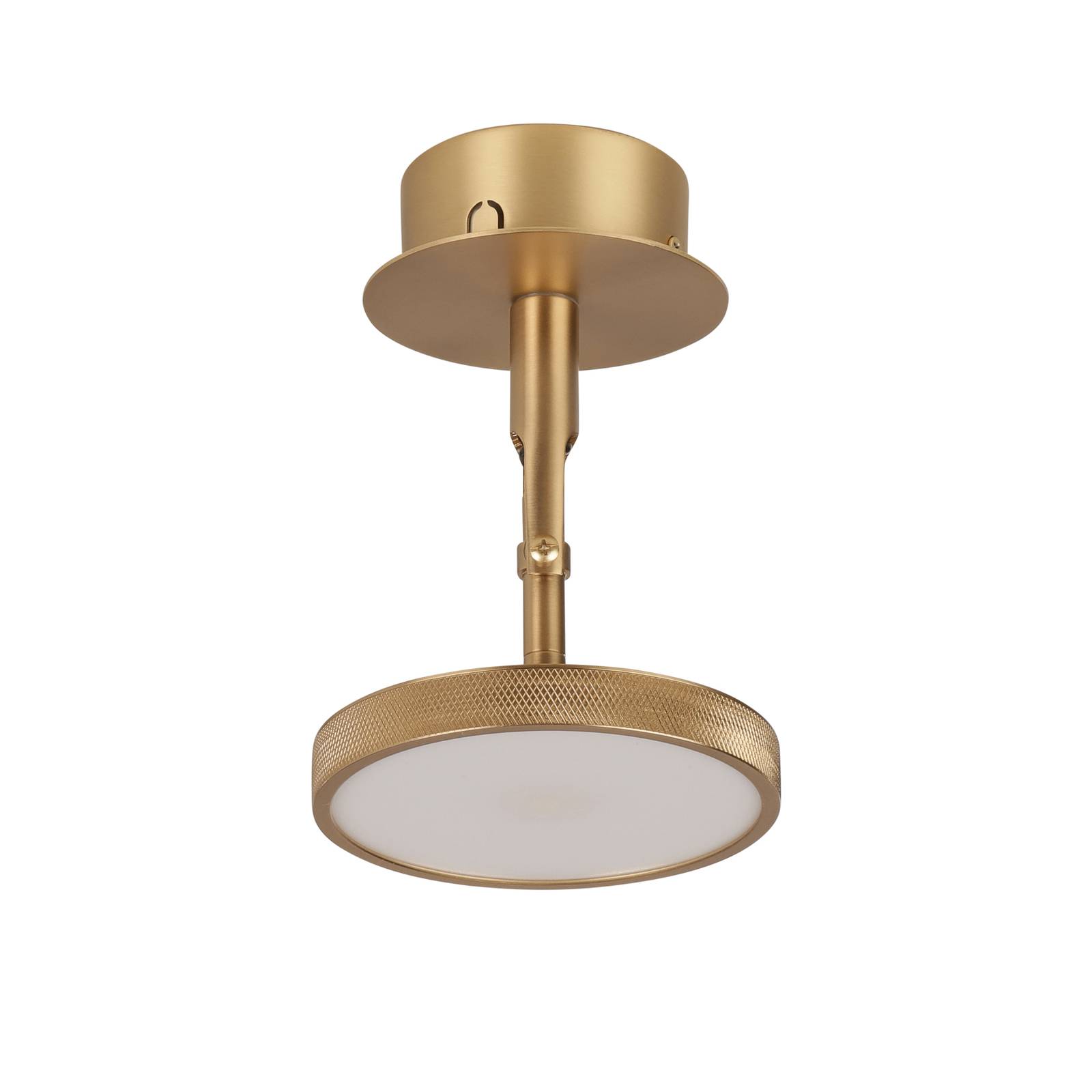 UMAGE Reflektor LED Asteria Spot, Ø 12 cm, mosiądzowany