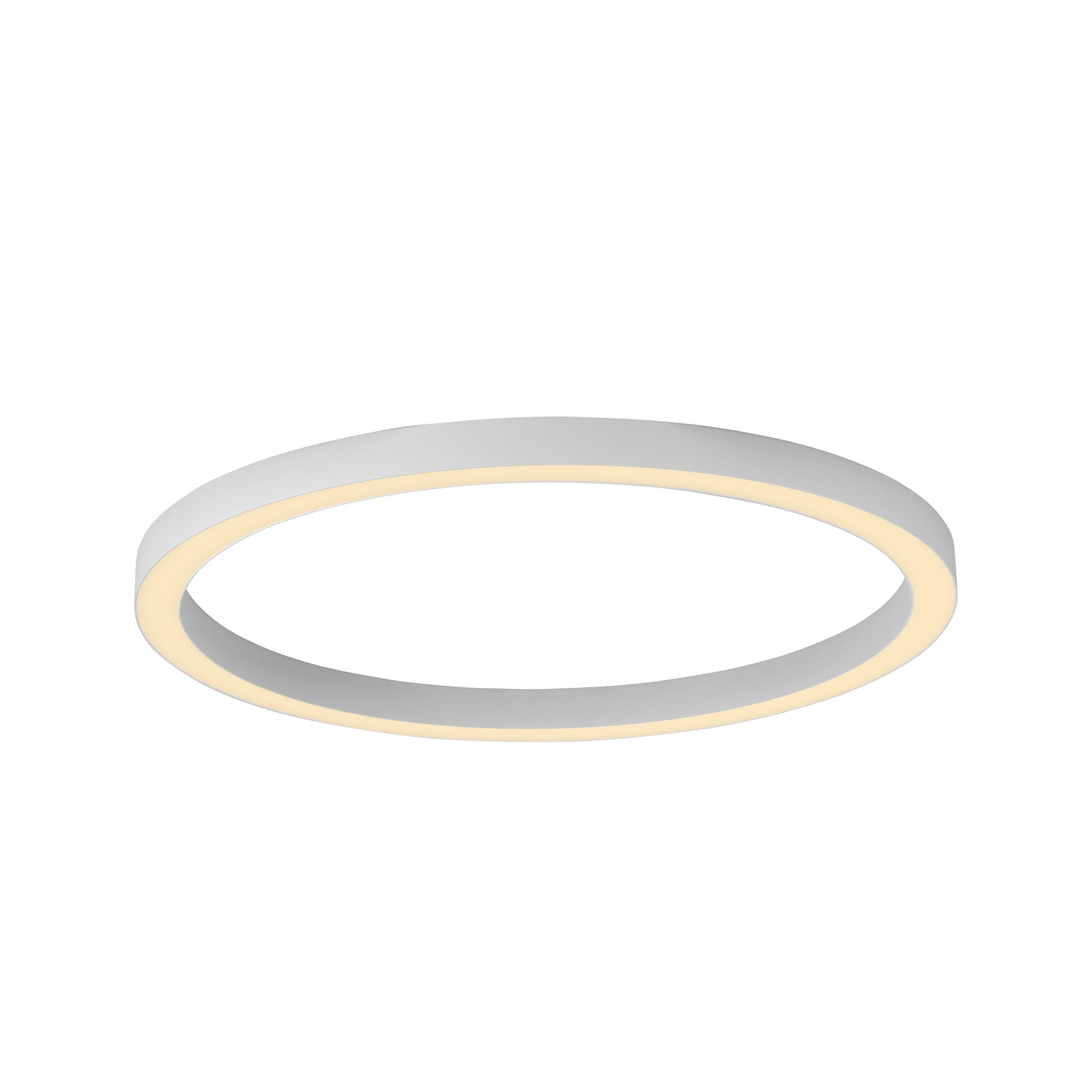 Lampa sufitowa PURE LED Lines, Ø 70 cm, biała, CCT Pilot zdalnego sterowania