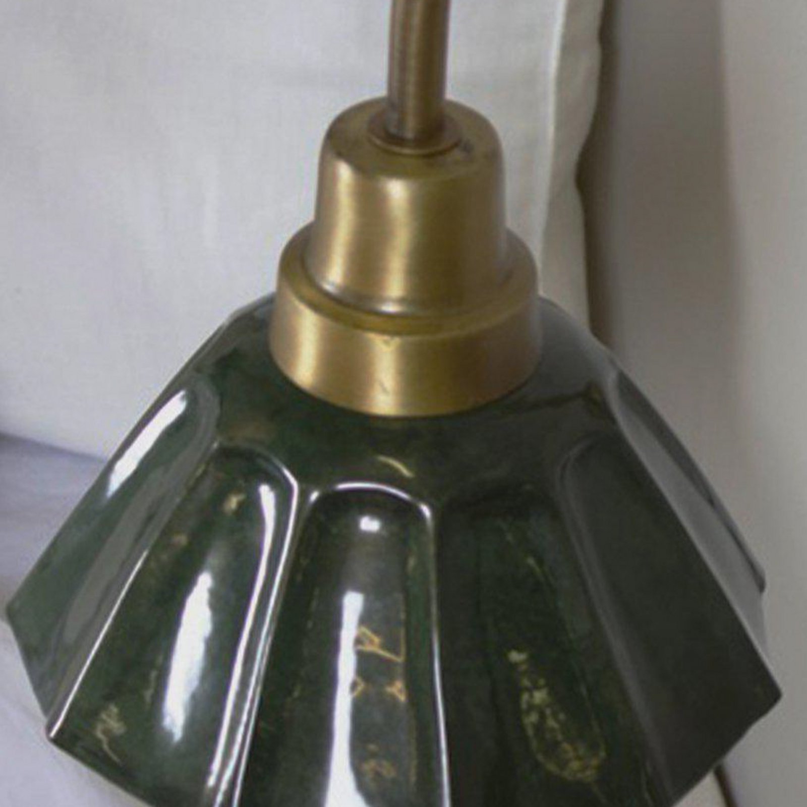PR Home Wandlampe Ester, grün, Ausladung 34 cm, Metall