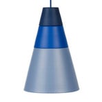 GRUPA Ili Ili Coney Cone Hängeleuchte blau