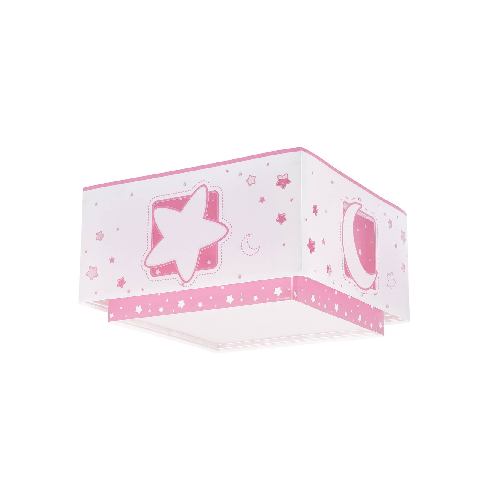 Dalber Kinder-Deckenlampe MOONLIGHT, pink, 1-flammig
